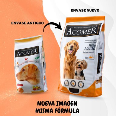 ALIMENTO SECO PERROS ADULTO ACOMER SABOR CARNE CEREALES 10 KG - 2