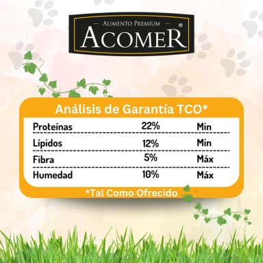 ALIMENTO SECO PERROS ADULTO ACOMER SABOR CARNE CEREALES 10 KG - 4