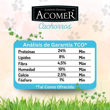 ALIMENTO SECO PERROS CACHORRO ACOMER SABOR CARNE 10 KG - 3