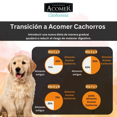 ALIMENTO SECO PERROS CACHORRO ACOMER SABOR CARNE 10 KG - 5