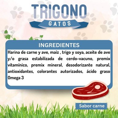 ALIMENTO SECO GATOS ADULTO TRIGONO 10 KG - 4