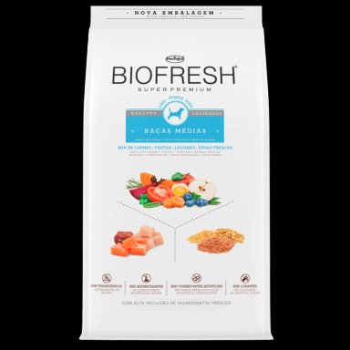 BIOFRESH ADULTO CASTRADO RAZA MEDIANA 10,1 KG - 1
