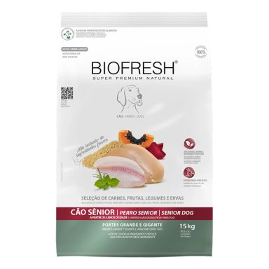 BIOFRESH SENIOR RAZA GRANDE Y GIGANTE 15 KG - 1