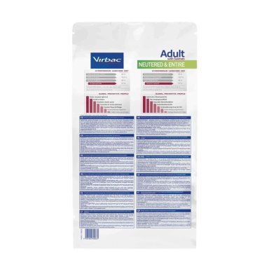 ALIMENTO SECO GATOS ADULTO VIRBAC SABOR SALMÓN 3 KG HPM NEUTERED ENTIRE CAT WITH - 2
