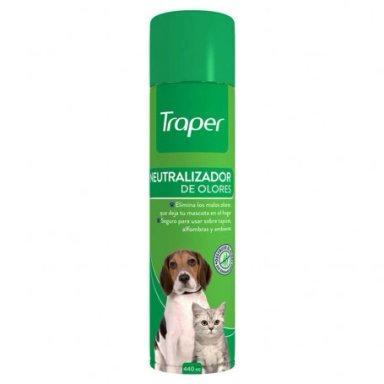 QUITA OLORES PERROS GATOS TRAPER NEUTRAL AERO 440 CC - 1