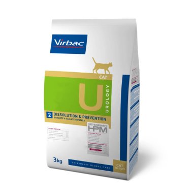 ALIMENTO SECO GATOS VIRBAC 3 KG HPM 2 CAT UROLOGY DISSOLUTION PREVENTION - 1