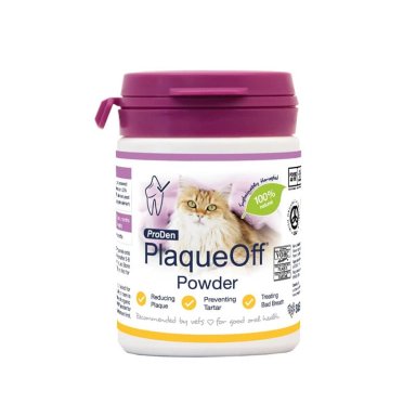 CUIDADO DENTAL GATOS PRODEN PLAQUEOFF POLVO LIMPIEZA DIENTES 40 GR - 1