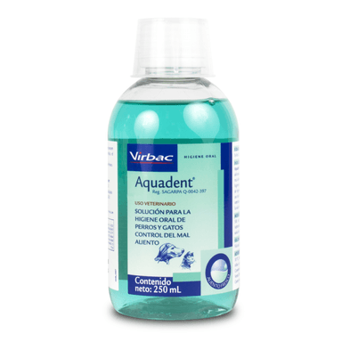 AQUADENT VIRBAC CUIDADO ORAL PERROS Y GATOS 250 ML - 1