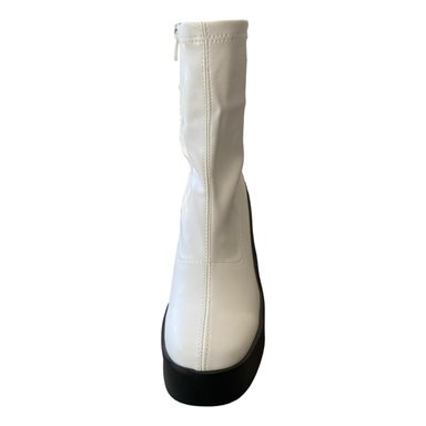 BOTAS MUJER AGTA BLANCO MODA 2401 - 4