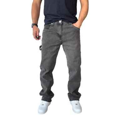 JEANS CARGO ELASTICADO RECTO GRIS - 50 - 7