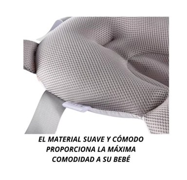 COJÍN MALLA HAMACA BAÑO BAÑERA TINA BEBÉ TIPO ASIENTO ROSA - 3
