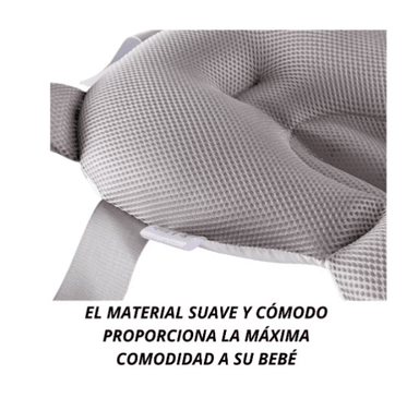COJÍN MALLA HAMACA D BAÑO BAÑERA TINA BEBÉ TIPO ASIENTO AZUL - 4