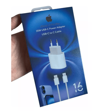 CARGADOR + CABLE PARA IPHONE 16 PRO MAX 35W - 3