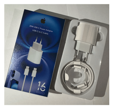 CARGADOR + CABLE PARA IPHONE 16 PRO MAX 35W - 4