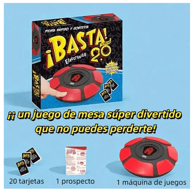 JUEGO BASTA ELECTRONICO MESA BASTA FAMILIAR FOTORAMA ESPAÑOL - 5