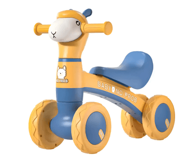 TRICICLO OVEJITA LUZ MUSICA SCOOTER CORREPASILLOS AZUL - 1