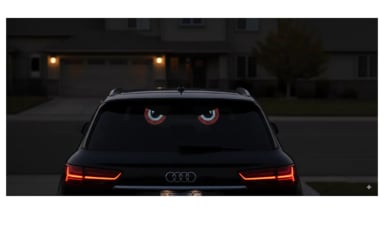 OJOS LED PARA AUTO - CAMIONETA CON LUZ RGB Y CONEXION USB - 2