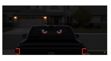 OJOS LED PARA AUTO - CAMIONETA CON LUZ RGB Y CONEXION USB - 4