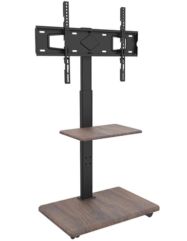 SOPORTE PARA TV MOVIBLE RODANTE DE 32 A 75 ANGELES DEL HOGAR - 2