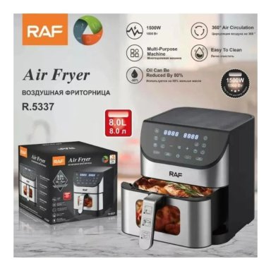 FREIDORA DE AIRE AIR FRYER DE 6LITROS ACERO INOXIDABLE SK8015 SOKANY - 1
