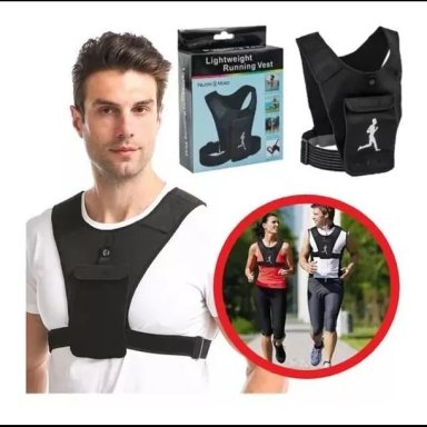 BOLSO CHALECO DEPORTIVO FITNESS TROTAR ENTRENAR PORTACELULAR - 1