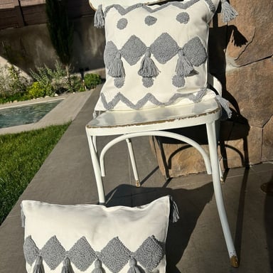PACK DE FUNDAS DE COJIN DECORATIVA DISEÑO BOHO 45X45 CM MD93 - 3