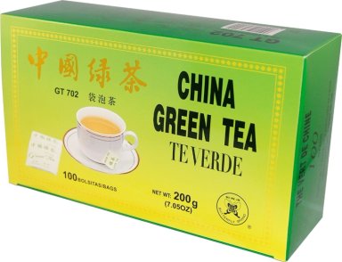 INFUSION TE VERDE BUTTERFLY BRAND CAJA 200 GR 100 UN BOLSITAS CHINA GREEN TEA - 1