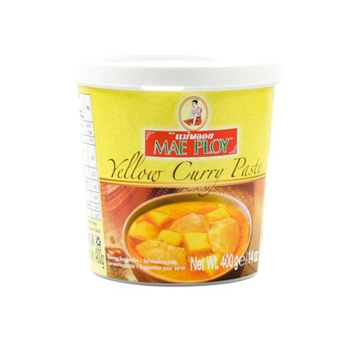 PASTA CURRY AMARILLO MAE PLOY 400G TAILANDIA - 1