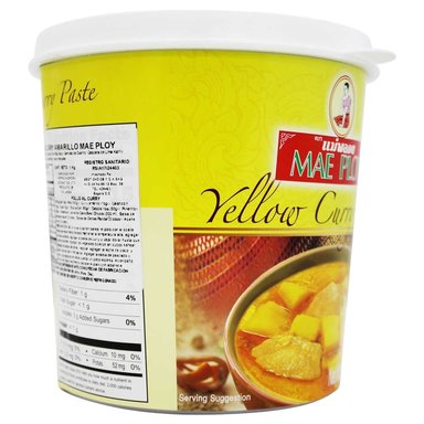PASTA CURRY AMARILLO MAE PLOY 400G TAILANDIA - 3
