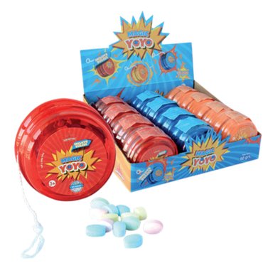 PACK 12 JUGUETES + DULCE SORPRESA CUMPLEAÑOS YOYO MÁGICO - 1
