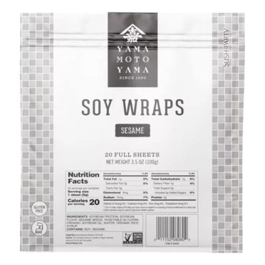 ENVOLTURA SOBRE 100 GR 20 UN HOJA SOYA SÉSAMO YAMA MOTO - 2