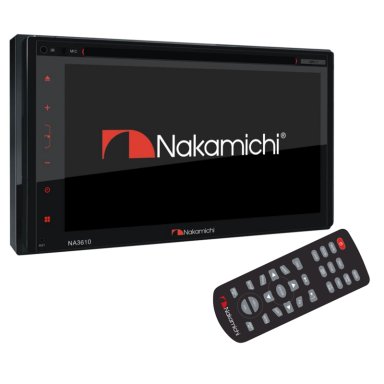 RADIO NAKAMICHI NA3610 DOBLE DIN DVD BLUETOOTH USB GPS - 1