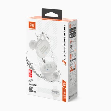 AUDIFONOS JBL ENDURANCE RACE 2 BLUETOOTH NC WHITE - 8