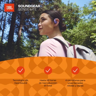 AUDIFONOS BLUETOOTH JBL SENSE LITE BEIGE - 11
