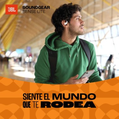 AUDIFONOS BLUETOOTH JBL SENSE LITE BEIGE - 12
