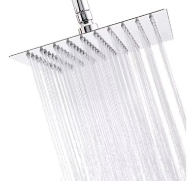 PLATO DUCHA CUADRADO ACERO INOXIDABLE 25X25 CMS TAUMM - 1