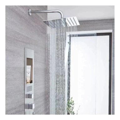 PLATO DUCHA CUADRADO ACERO INOXIDABLE 25X25 CMS TAUMM - 4