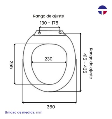 ASIENTO Y TAPA DE CIERRE LENTO DE WC FUSCHER TÄUMM - 3
