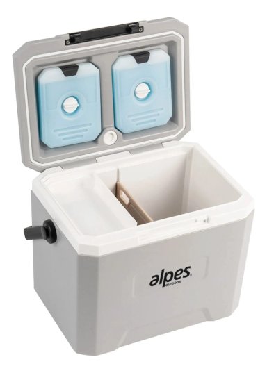 REFRIGERADOR ALPES COOLER 22L GRIS TE RMICO 2 ICE PACK - 2