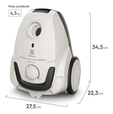 ASPIRADORA CON BOLSA ELECTROLUX 1600W SONIC BGG10 - 4