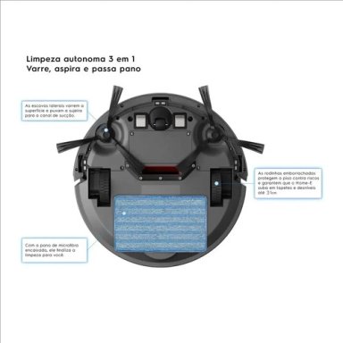 ASPIRADORA ROBOT ELECTROLUX LIMPIEZA AUTONOMA 3 EN 1 ERB30 - 8