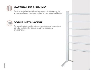 CALEFACTOR DE TOALLAS ELE CTRICO NEX 90W EETWL2 - 3