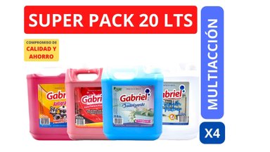 SET LIMPIEZA GABRIEL MULTIACCION 5 L - 1