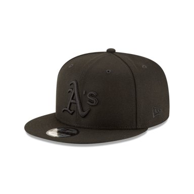 JOCKEY NEW ERA NEGRO OAKLAND ATHLETICS MLB 9FIFTY BLACK - 1