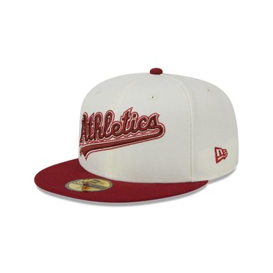 GORRA OAKLAND ATHLETICS MLB 59FIFTY WHITE NEW ERA - 2