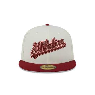 GORRA OAKLAND ATHLETICS MLB 59FIFTY WHITE NEW ERA - 3