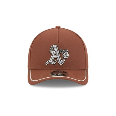 GORRA 9FORTY OAKLAND ATHLETICS MLB NEW ERA MOTORSPORT BROWN - 3