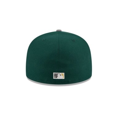 GORRA 59FIFTY MLB OAKLAND ATHLETICS GREEN STORM VERDE - 6