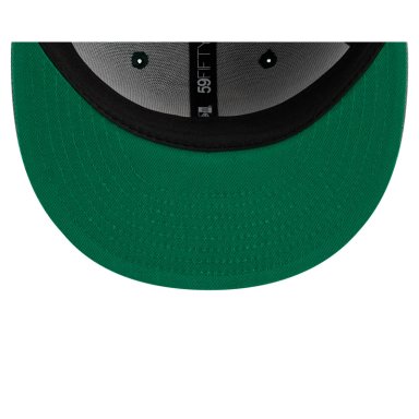 GORRA 59FIFTY MLB OAKLAND ATHLETICS GREEN STORM VERDE - 7