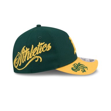 GORRA 9FORTY MC AF MLB OAKLAND ATHLETICS WORDMARK VERDE - 3
